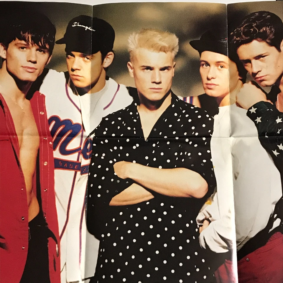 Take That - Promises 7" Vinyl Record/Poster Sleeve A1/B1 - PB 45085 VG+/VG+ - Image 3 of 4