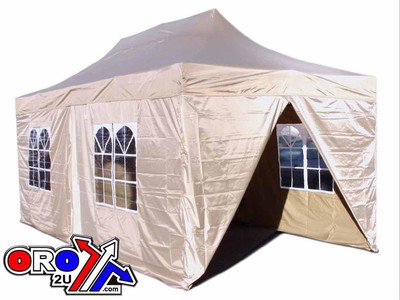 Pop Up Pavillon/Zelt/Festzelt/Markise, 3x6m verstärkter Montageschub, (54KG)