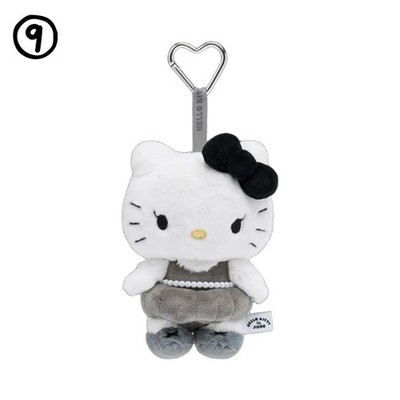 【新品】HELLO KITTY☆JISOO/Keychain/BLACKGray Blackpink Jisoo x Hello Kitty Plush Keychain Limited Edition - 12