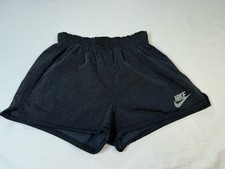 Vtg 70s 80s Nike Blue Tag Shorts Men's Small Black cotton Nylon Running Retro