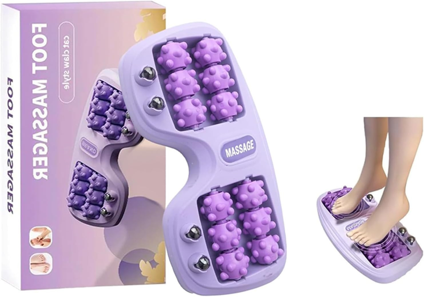 Roller Massaggiante Piedi per Ufficio | Addio Gambe Gonfie e Stanche