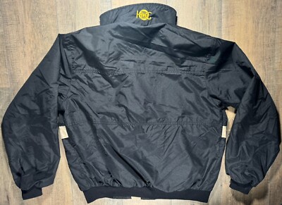 1990s Harley Davidson Owners Group Nylon Bomber Jacket Coat Sz L