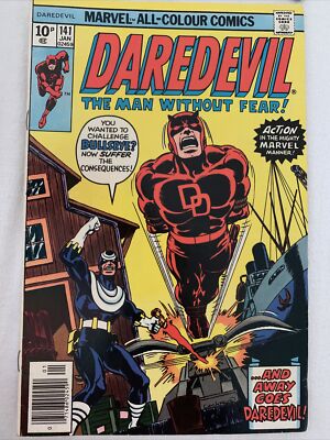 Daredevil issue 141 Jan Bronze Age (1977) Marvel Comics Bullseye