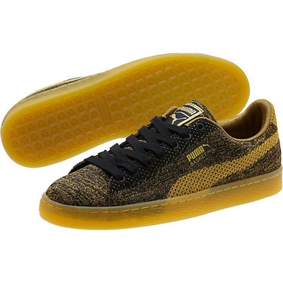 puma basket gold