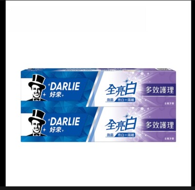 [Darlie] All Shinny White - Multi Care 140g x 2 好來全亮白牙膏-多效護理
