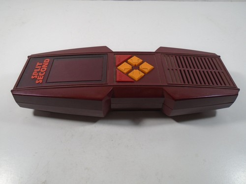 1980 PARKER BROTHERS--SPLIT SECORD ELECTRONIC HANDHELD GAME (LOOK) - Picture 5 of 6