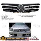 SL500 SL600 SL320 SL Grille  Style Black with OEM Star 1990-2002 R129