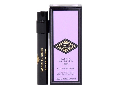 ATELIER VERSACE JASMIN AU SOLEIL 1.5ml .05oz x 1 COLOGNE PERFUME SPRAY SAMPLE
