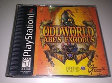 Oddworld: Abe's Exoddus (Sony PlayStation 1, 1999) CIB Manual Damage Tested