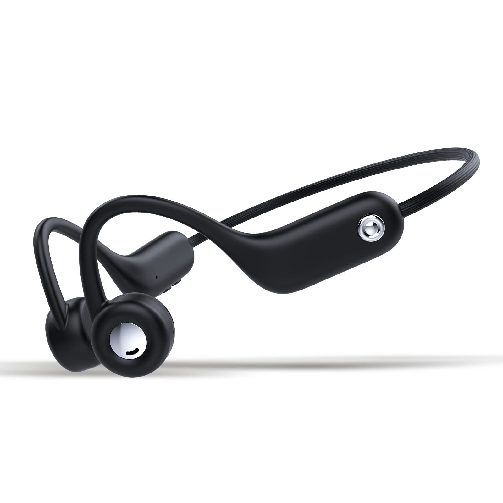 GenXenon Open Ear Headphones with Microphone，Wireless Air Conduction Bluetoot...