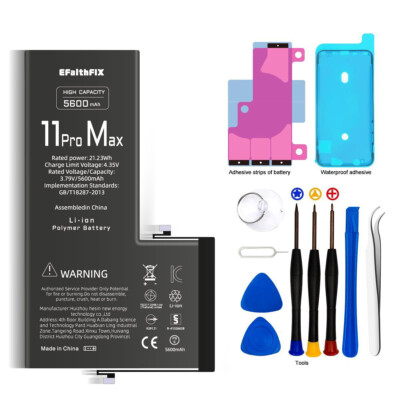 Ersatz Akku Für iPhone 11 Pro Max Hohe Kapazität 5600mAh Battery Batterie - Neu