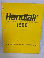 handlair pneumatic conveying system 1500 manual