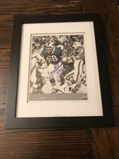 Joe Delamielleure Buffalo Bills Signed Framed 8x10 Tristar COA