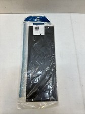 FEB4 Middle Atlantic Econo Blank Panel Flat Black 4SP Space 7" H x 19" W