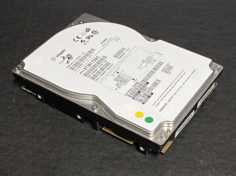 SUN 370-3595 9.1GB 7200 RPM 80-pin SCA SCSI HDD, Seagate ST39173WC, 9J4008-045 - Image 3 of 4