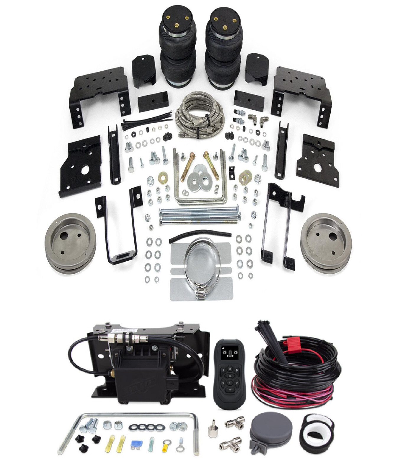 Air Lift LoadLifter 5000 Plus Spring Helper & Compressor Kit for 11-16 F250 F350