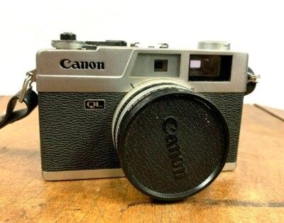 Vintage Canon Canonet QL19 35mm Film Camera Photography QL Metal