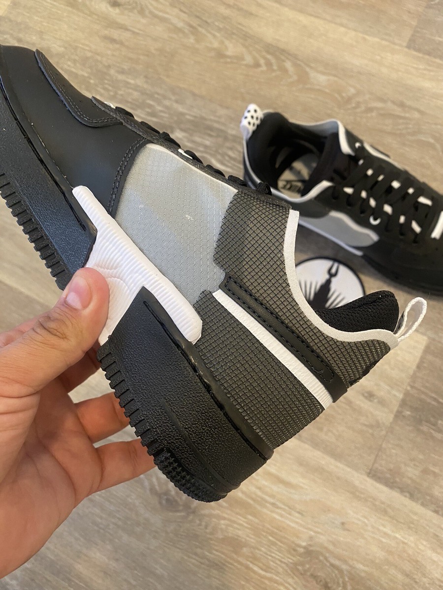 Nike Air Force 1 Low React 'Black White' DM0573-002 Men's 6 Nike Air Force 1 Low React 'Black White' DM0573-002 Men's 6