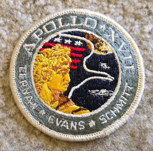 2 NASA Patches, Apollo 11 & Apollo 17 Cernan Evans Schmitt - Bild 4 von 5