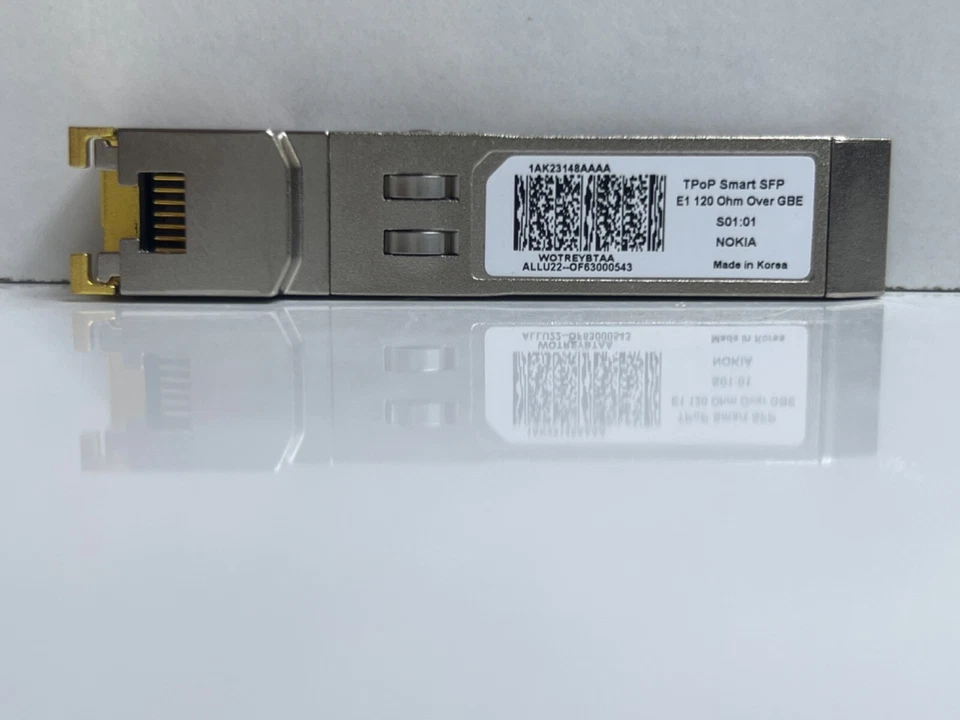 NOKIA 1AK23148AAAA TPOP SMART SFO E1 120 OHM OVER GBE WOTREYBTAA - Image 2 of 4