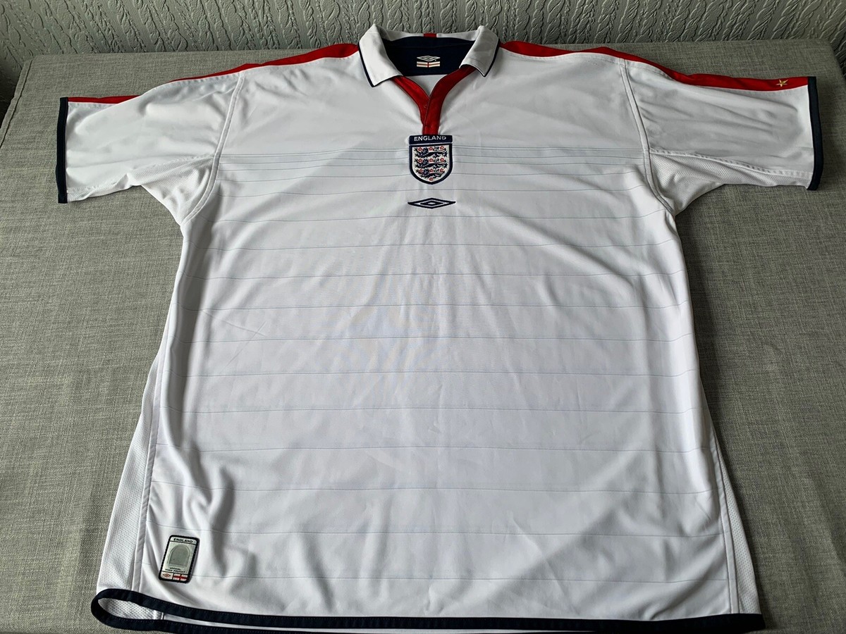 03/05 UMBRO × ENGLAND Reversible Shirts ENGLAND NATIONAL TEAM 2003/2005 HOME REVERSIBLE FOOTBALL