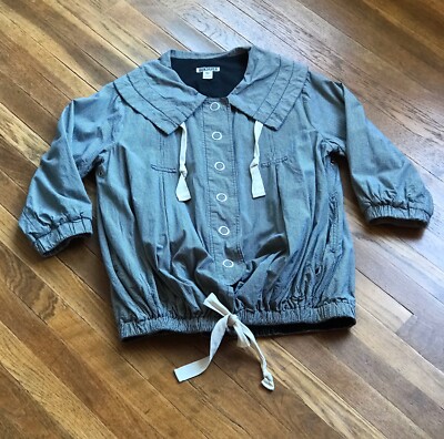 Quiksilver Womens 3/4 Length, Light Weight Parka Style Jacket