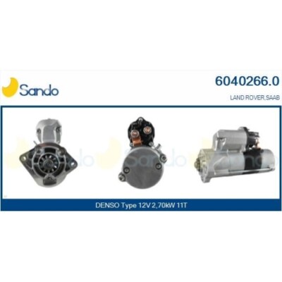 Starter Sando 6040266.0 für Rover Land Rover