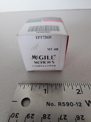 NEW McGill Precision Bearing MCFR 30X Camfollower Linear Motion USA Cam Follower