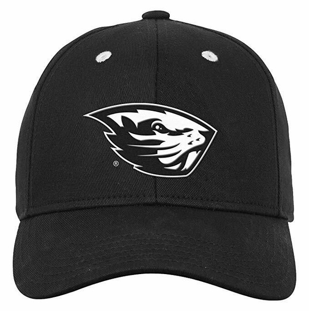 NCAA Oregon State Beavers Baseball Hat Cap Kids Boys Black Adjustable