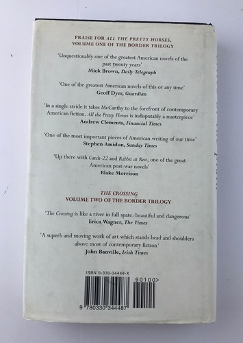 Cities of the Plain (Border Trilogy #3) by Cormac McCarthy (Hardcover 1998) - Picture 3 of 7