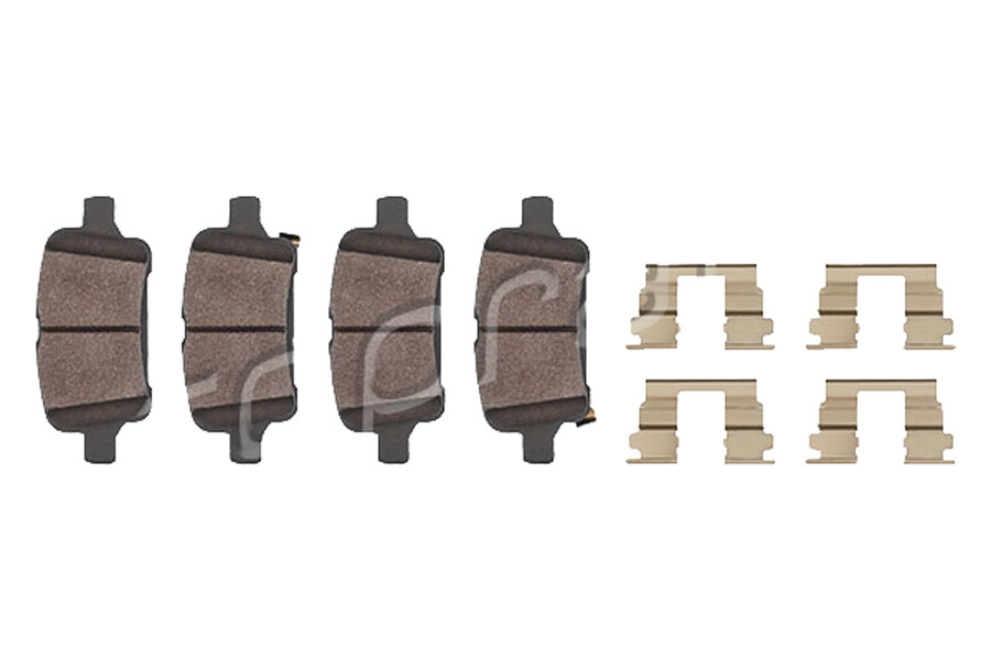 Kit plaquette de frein avant Mercedes A0004207900 anti vibration