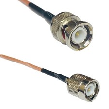 RG316 BNC MALE to TNC MALE RF Cable Rapid-SHIP LOT