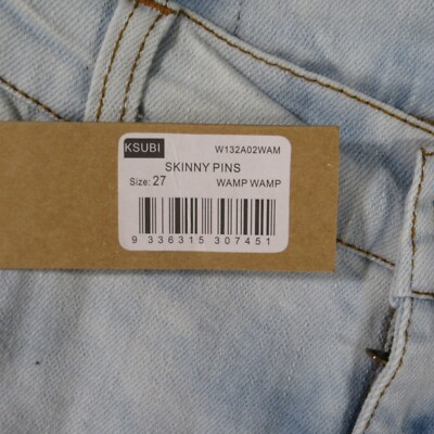 ksubi　スビ　SKINNY PINS　スキニー　デニム　27 ksubi スビ SKINNY PINS スキニー デニム 27 s-l400.jpg