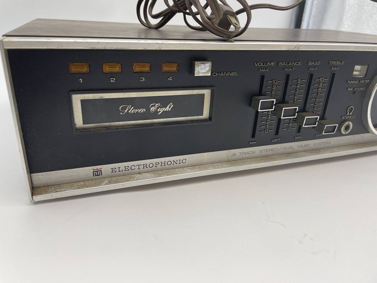 VTG Electrophonic 8 track player T600 As Is! Parts *READ* | eBay
