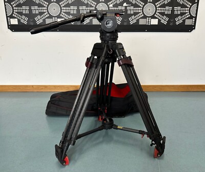Sachtler 20 P Tripod System Head, HD Legs, Spreader Bag UK - Main Image