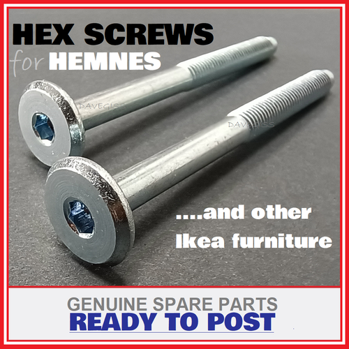 IKEA SCREWS HEMNES MALM SLAKT 105236 BRAND NEW ORIGINAL PARTS X2 eBay
