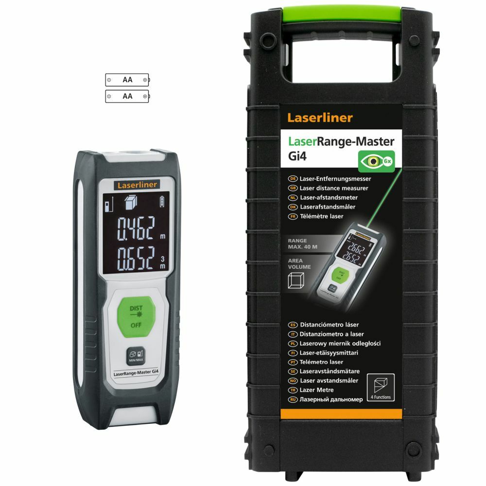 Distanziometro Laserliner 080.843A Misuratore Laser per Volumi