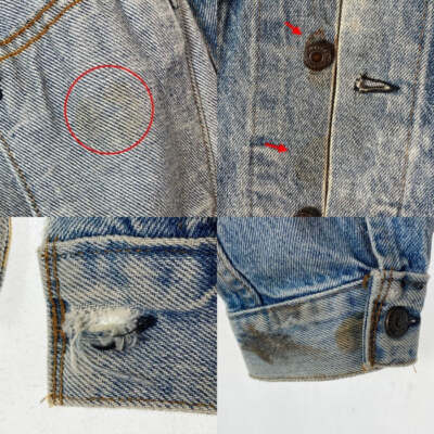 Levi's 70506-0214 USA Button Back 527 4th Trucker Jacket G