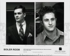 1999 Press Photo Tom Everett Scott & Scott Caan in "Boiler Room" Movie