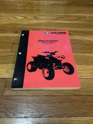2008 Polaris Phoenix Factory Repair Service Manual 9921499 OEM Free Shipping