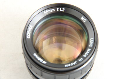 Excellent++ COSINA 55mm f/1.2 F1.2 MC Lens for Pentax K Mount