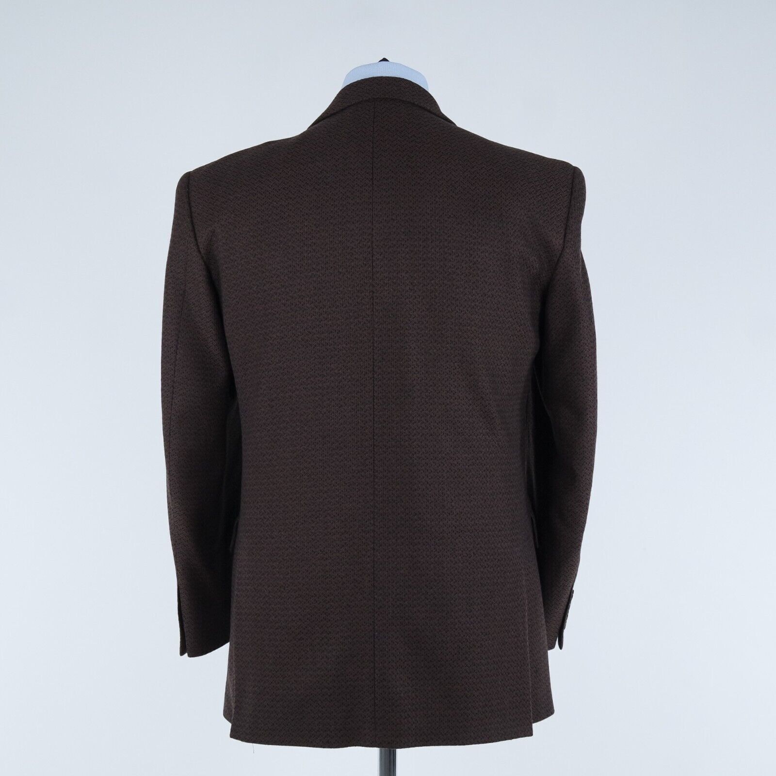 Mens Vintage Knitted Sport Coat 42R US Size ROY R… - image 4