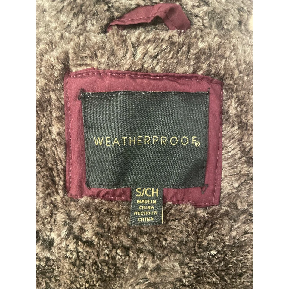 Weatherproof Womens Ultra Soft Quilted Vest, Plum Size Small 151P - Image 3 of 4