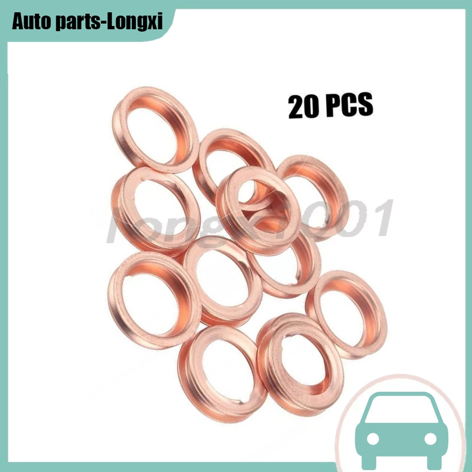 20x Metal Oil Drain Plug Crush Washer Gasket 11026-JA00A Fit For Nissan Infiniti