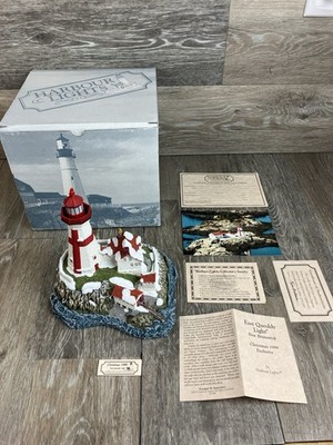 harbour lights lighthouse east quoddy light canada 1999 With COA And Box