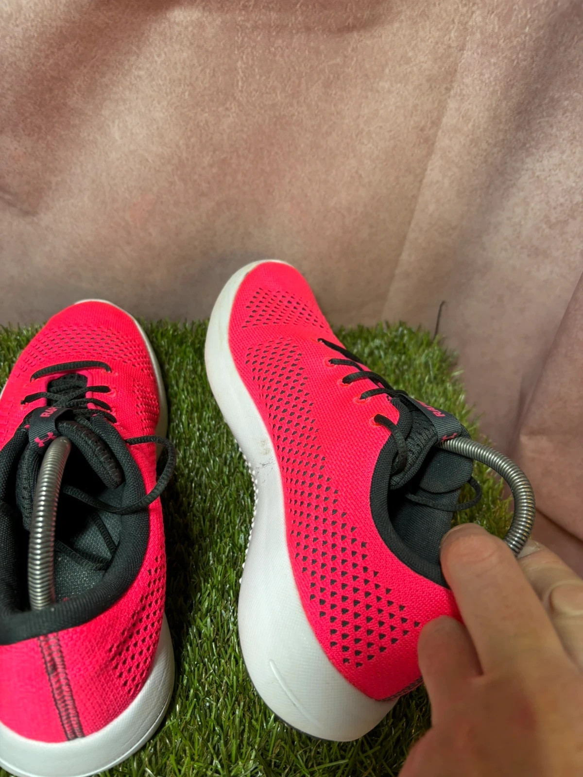 Under Armour Women's Rapid Pink Running Shoes Uk Size 6 image 7