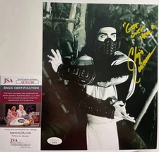 Chris Casamassa Signed Mortal Kombat Scorpion 8x10 Photo  Authentic Auto JSA COA