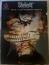 Slipknot - Vol. 3 The Subliminal Verses - Guitar Tab / Tablature Book