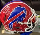 Jim Kelly Signed Buffalo Bills Full Size Authentic Helmet BECKETT w/visor