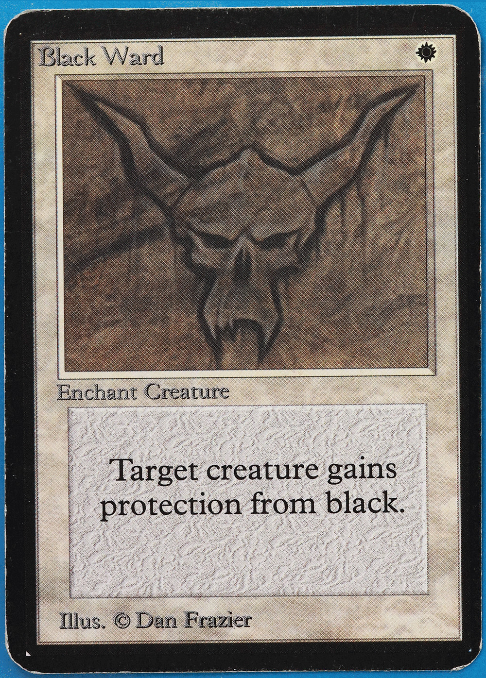 Black Ward Alpha PLD White Uncommon MAGIC GATHERING CARD (ID# 505197) ABUGames